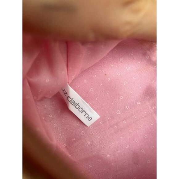 Y2K Pink Croc Clutch 🐊 Liz Claiborne Keychain Bag | Princess Vibes 💕 - Picture 5 of 6